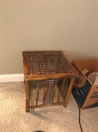 75		wicker square end table 20x20	 $30.00 
