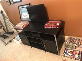 13		black laminate entertainment ctr 48x20x25	 $50.00 
