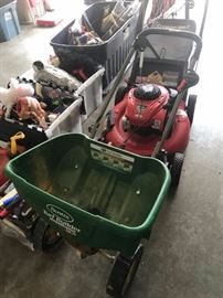 80		Troy Bilt built push mower 21 inch 550 ex 	 $150.00 
