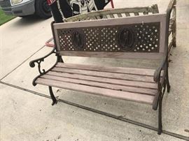 76	garage 	metal wood park bench 50 long	 $35.00 
77		as is wood bench 48 long 	 $30.00 
