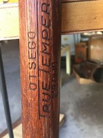 Several True Temper shovels and other smaller tools