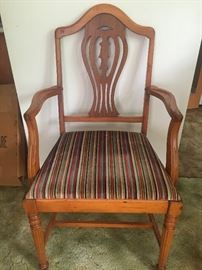 Sturdy wood chair - great shape