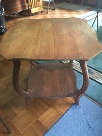 Old wood table