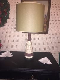 Really fun lamp with dancing girls!  Great shade