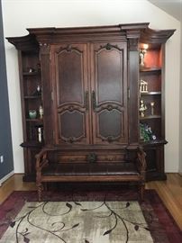 Beautiful Tall armoire 