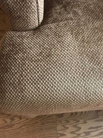 #16 (2) brown tan side chairs by American Furniture $75 ea.
