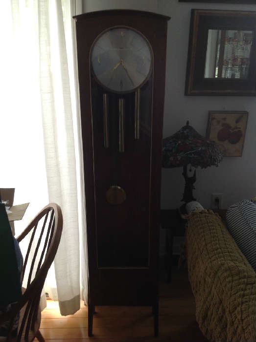 Junghans Urgos Mid Century Grandfather Clock $ 500.00