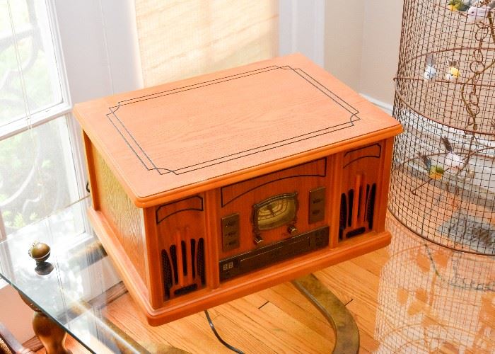 Antique Look Radio / CD Player / Turntable