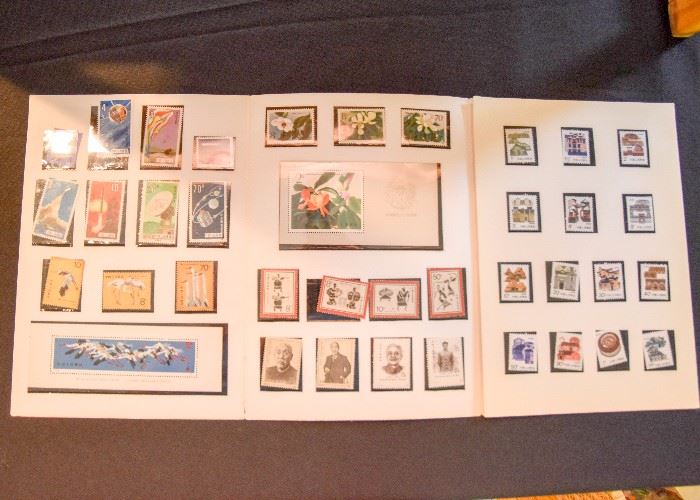Postage Stamps from China (1986)