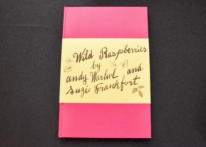 Book - Wild Raspberries by Andy Warhol & Suzie Frankfort