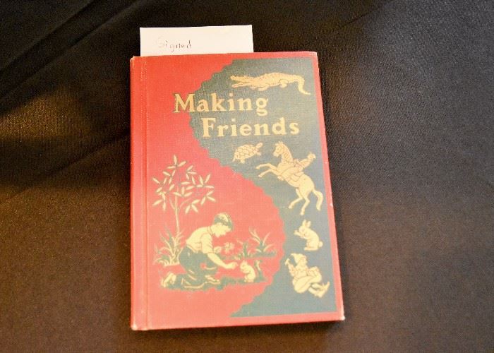 Book - Making Friends, Signed