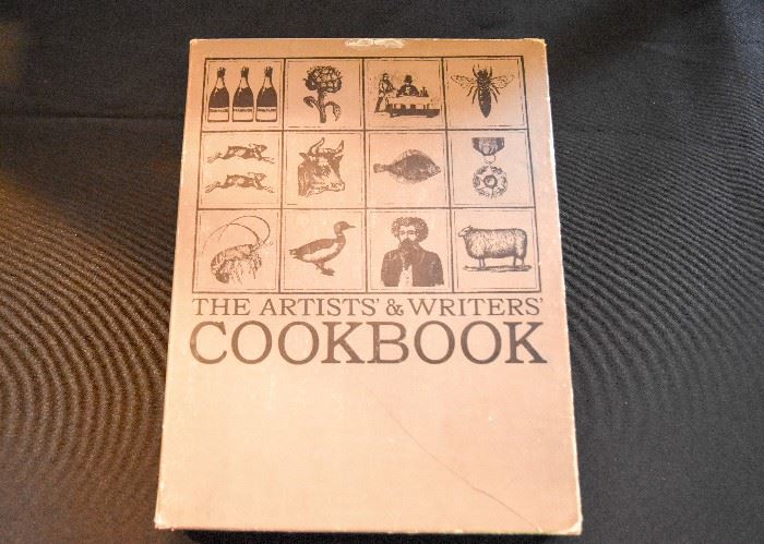 Book - The Artists' & Writers' Cookbook