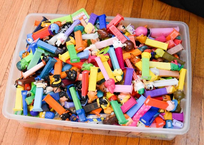 Large Collection of Pez Dispensers (some vintage)