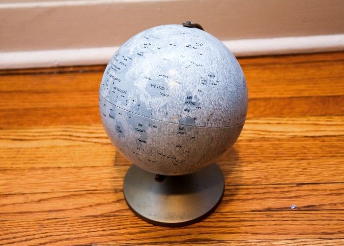 Vintage Replogle Moon Globe Bank
