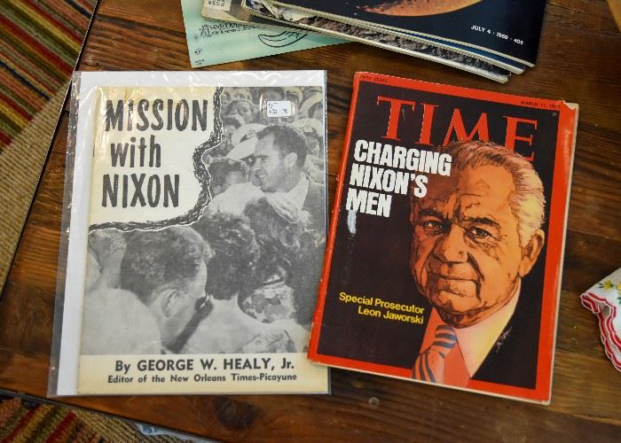 Richard Nixon (Mission with Nixon Publication & Time Magazine)