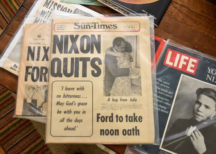 Richard Nixon Newspapers & Periodicals