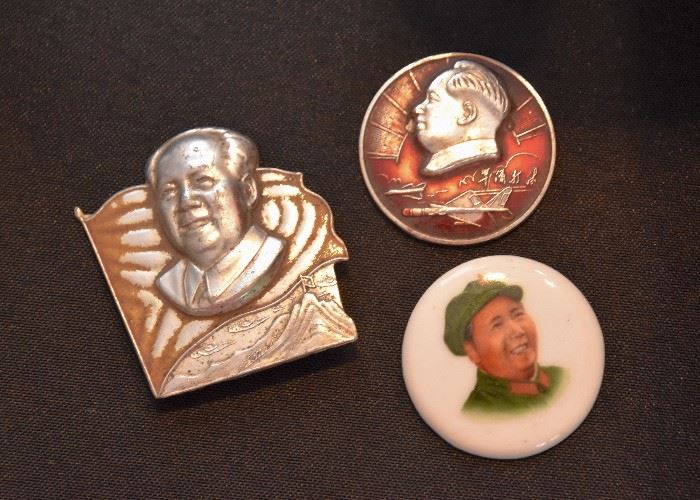 Chinese (Mao) Buttons / Pins