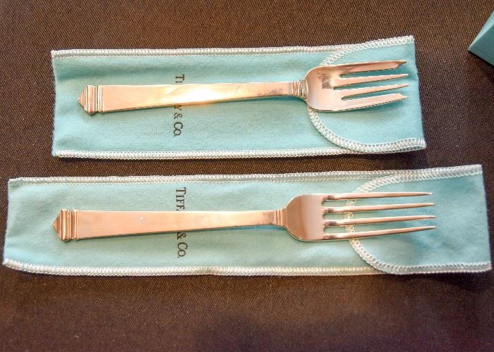 Tiffany Sterling Silver Flatware Forks