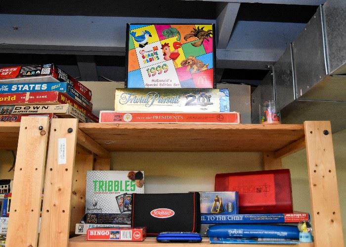 Board Games & Puzzles (Vintage & Newer)