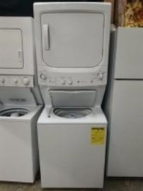 ge doublestack washer dryer