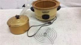 vintage rival crockpot slow cooker