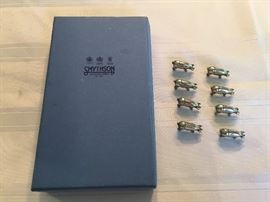 Smythson of Bond Silver Pig Place Card Holders
