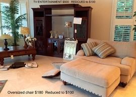 1c Entertainment and chair