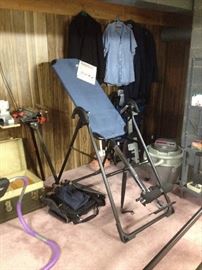 Inversion Table, antique trunk, shopvac, peacoats and more!