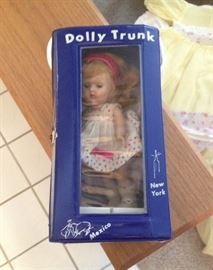 Vintage Dolls and cases, including clothing and accessories.  All well-cared for!