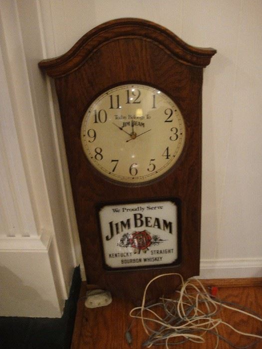 Jim Beam Clock