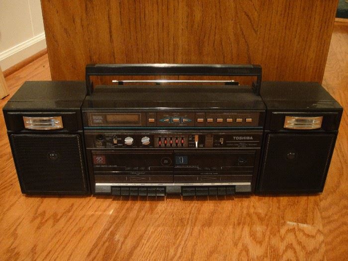 vintage cassette player