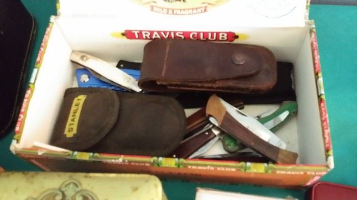 Pocket knives and tools