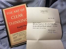 Signed by author letter