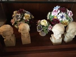 Capo di Monte and 4 stone cold men