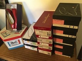 Ferragamo new in box shoes, size 7 NNN (triple narrow) also 7.5 narrow