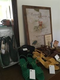 Vintage sling back sandals