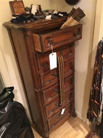 A quality French lingerie chest purchased at Louis Shanks