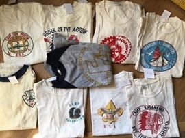 vintage scouting T-shirts