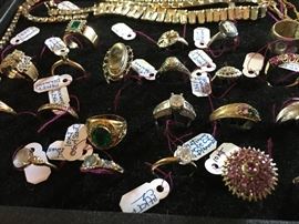 estate jewelry, fine and costume. quality diamonds and gemstones