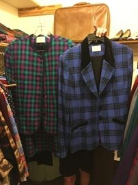 Pendelton wool suits. we got the suits