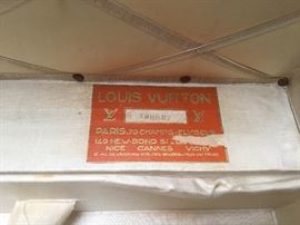 Louis Vuitton sticker & serial number on inside