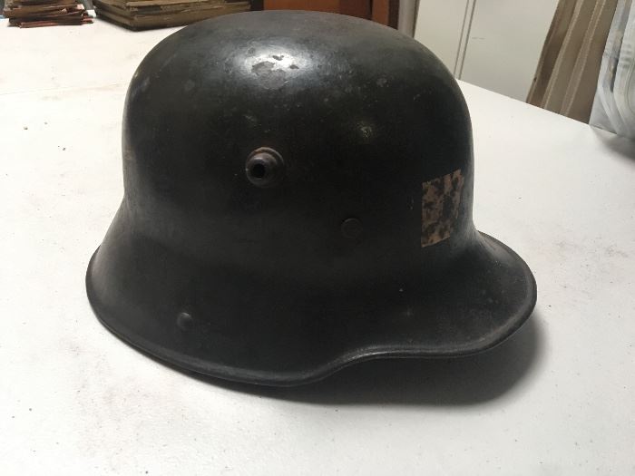 World War 2 German Nazi Infantry Helmet with original liner