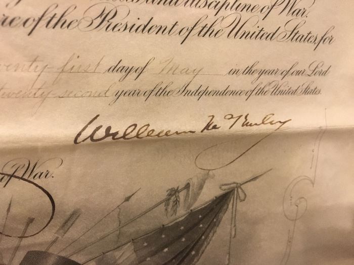 McKinley signature
