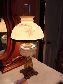 Electrified oil lamp