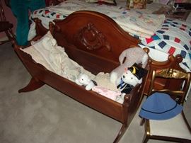 Antique cradle