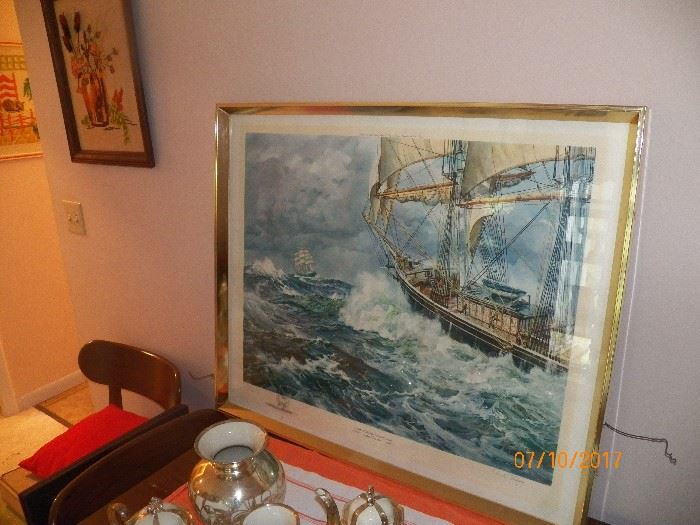 CHARLES VICKERY SIGNED PAINTING