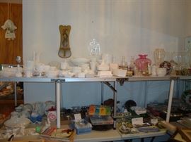 milkglass, barware, twins world series booklet, twins pendants