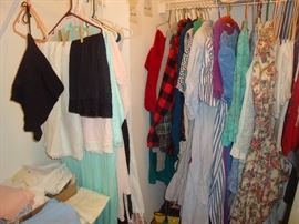 vintage and antique slips, clothes, ambulance jacket w/patch, ambulance shirts w/patch, linens