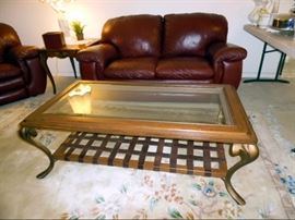 Glass Top Coffee table 