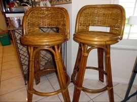 Rattan Bar Stools